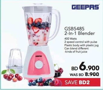 Sharaf DG GSB5485 2-In-1 Blender offer