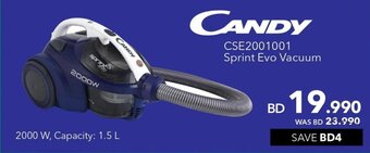 Sharaf DG CANDY CSE2001001 Sprint Evo Vacuum offer