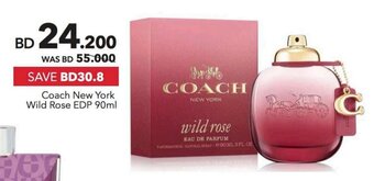Sharaf DG Coach New York Wild Rose EDP 90ml offer