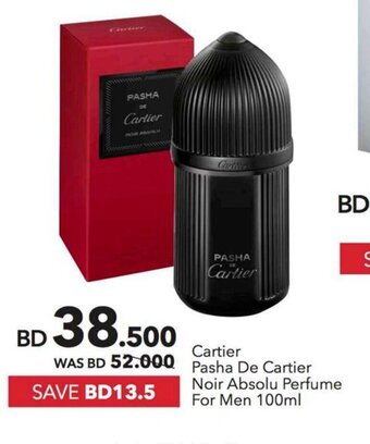 Sharaf DG Cartier Pasha De Cartier Noir Absolu Perfume For Men 100ml offer