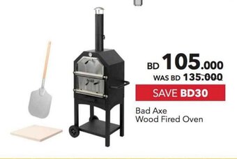 Sharaf DG Bad Axe Wood Fired Oven offer