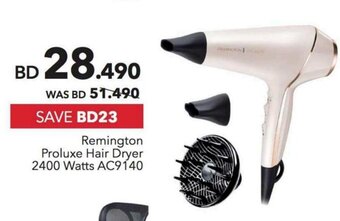 Sharaf DG Remington Proluxe Hair Dryer 2400 Watts AC9140 offer