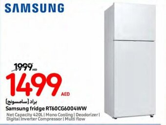 Carrefour Samsung fridge RT60CG6004WW offer