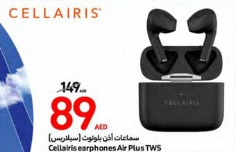 Carrefour Cellairis earphones Air Plus TWS offer