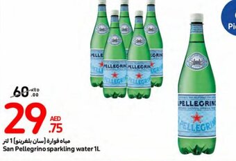 Carrefour San Pellegrino sparkling water 1L offer