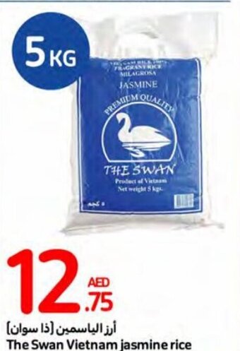 Carrefour The Swan Vietnam jasmine rice 5kg offer