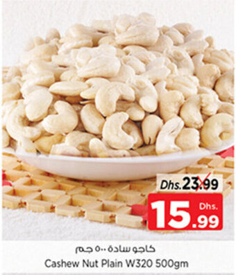 Nesto Cashew Nut Plain W320 500gm offer