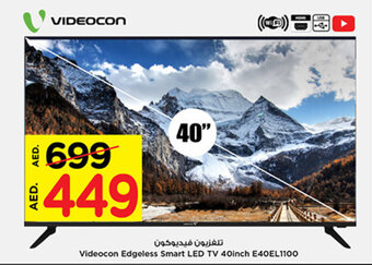 Nesto Videocon Edgeless Smart LED TV 40inch offer