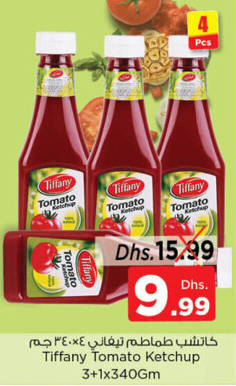 Nesto Tiffany Tomato Ketchup 3+1x340Gm offer