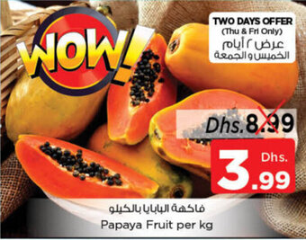 Nesto Papaya Fruit offer