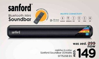 Nesto Sanford Soundbar 30Watts SF752SB BS offer