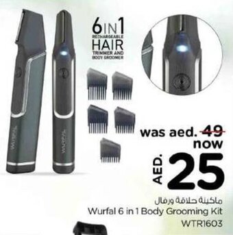 Nesto Wurfal 6 in 1 Body Grooming Kit WTR1603 offer