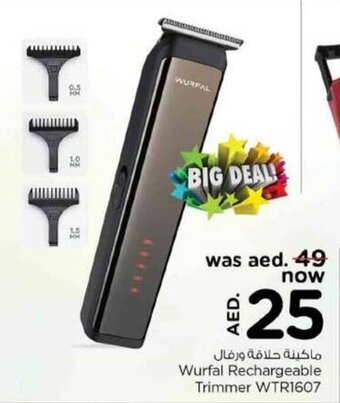 Nesto Wurfal Rechargeable Trimmer WTR1607 offer