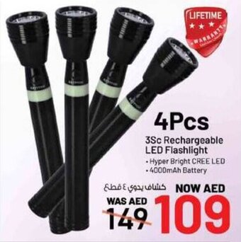 Nesto 3Sc Rechargeable LED Flashlight offer