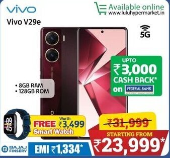 Lulu Hypermarket Vivo V29e offer