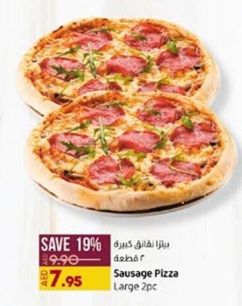 Lulu Hypermarket Sausage Pizza Large offer