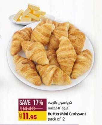 Lulu Hypermarket Butter Mini Croissant offer