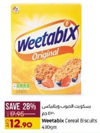 Lulu Hypermarket Weetabix Cereal Biscuits 430gm offer