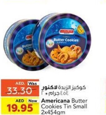 Coops Supermarket Americana Butter Cookies Tin Small 2 x 454gm offer