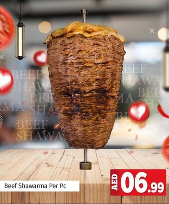 Kenz Hypermarket Beef Shawarma Per Pc offer