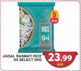 Grand Hyper Market JAISAL BASMATI RICE 04 SELECT 5KG offer