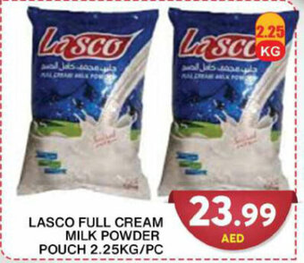 Grand Hyper Market LASCO FULL CREAM MILK POWDER POUCH 2.25KG/PC offer