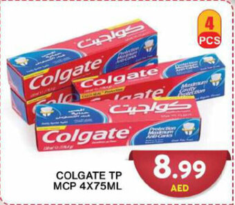Grand Hyper Market COLGATE TP MCP 4 X 75ML offer