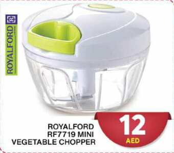 Grand Hyper Market ROYALFORD RF7719 MINI VEGETABLE CHOPPER offer