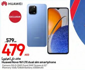 Carrefour Huawei Nova Y61 LTE dual sim smartphone offer