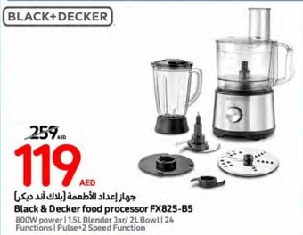 Carrefour Black & Decker food processor FX825-B5 offer