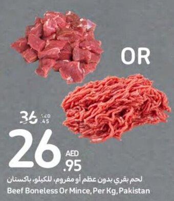 Carrefour Beef Boneless Or Mince offer