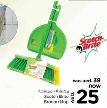 Nesto Scotch Brite Broom+Mop offer