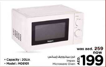 Nesto Impex Microwave Oven 20 Liter offer