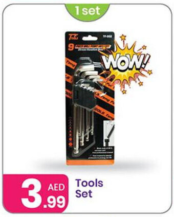 Al Nahda Gift Center Tools Set offer