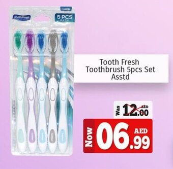 Kenz Hypermarket Tooth Fresh Toothbrush 5pcs Set offer