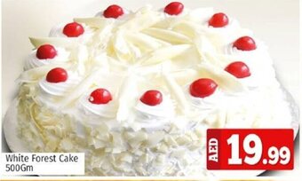 Kenz Hypermarket White Forest Cake 500Gm offer