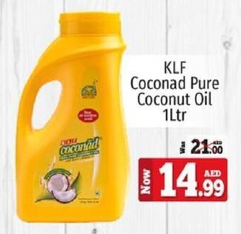 Kenz Hypermarket KLF Coconad Pure Coconut Oil 1Ltr offer