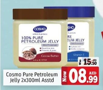 Kenz Hypermarket Cosmo Pure Petroleum Jelly 2x300ml offer