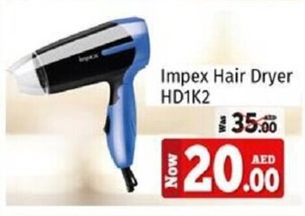 Kenz Hypermarket Impex Hair Dryer HD1K2 offer