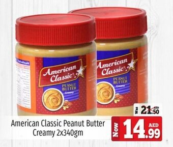 Kenz Hypermarket American Classic Peanut Butter Creamy 2x340gm offer