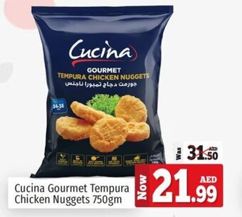 Kenz Hypermarket Cucina Gourmet Tempura Chicken Nuggets 750gm offer