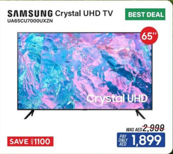 ECity SAMSUNG Crystal UHD TV 65" offer