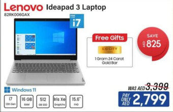 ECity Lenovo Ideapad 3 Laptop offer