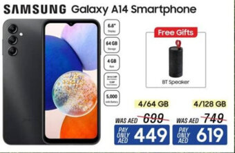 ECity SAMSUNG Galaxy A14 Smartphone 4/64 GB offer