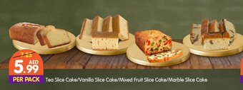 West Zone Supermarket Tea Slice Cake/Vanilla Slice Cake/Mixed Fruit Slice Cake/Marble Slice Cake offer