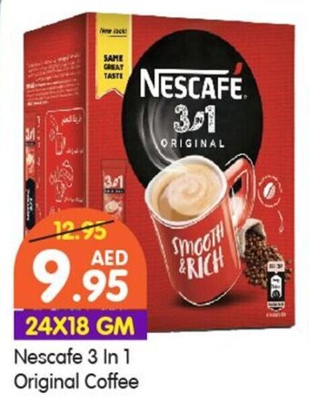 West Zone Supermarket Nescafe 3 In 1 Original Coffee offer
