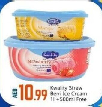 Bigmart Kwality Straw Berri Ice Cream offer