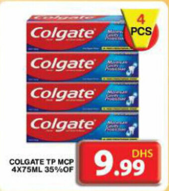 Grand Mall Sharjah COLGATE TP MCP 4X75ML offer