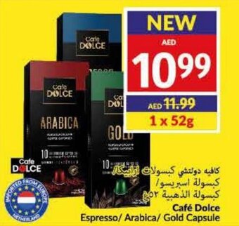 Viva Café Dolce Espresso/ Arabica/Gold Capsule offer