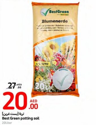 Carrefour Best Green potting soil offer
